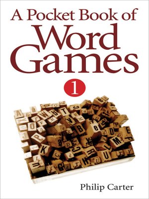 cover image of A Pocket Book of Word Games